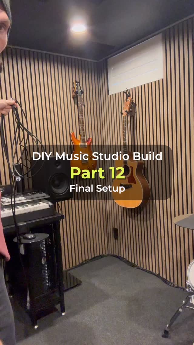 Part 12 of my home studio build:
Wrapped it all up with final mic setups, cable cleanup, and a quick tour of the finished space.
Set up a pair of SM81s for acoustic, prepped the vocal mic, 3D printed supports for the stands and moved in my dad’s old amp and Strat
🎵 Song: “Sunrise” from my album A Wandering Mind
The studio is ready! Thank you all for following along! More music coming soon.
#homestudio #sunrise #sadmusic #studiobuild #musicstudio #indiemusician #musicroom