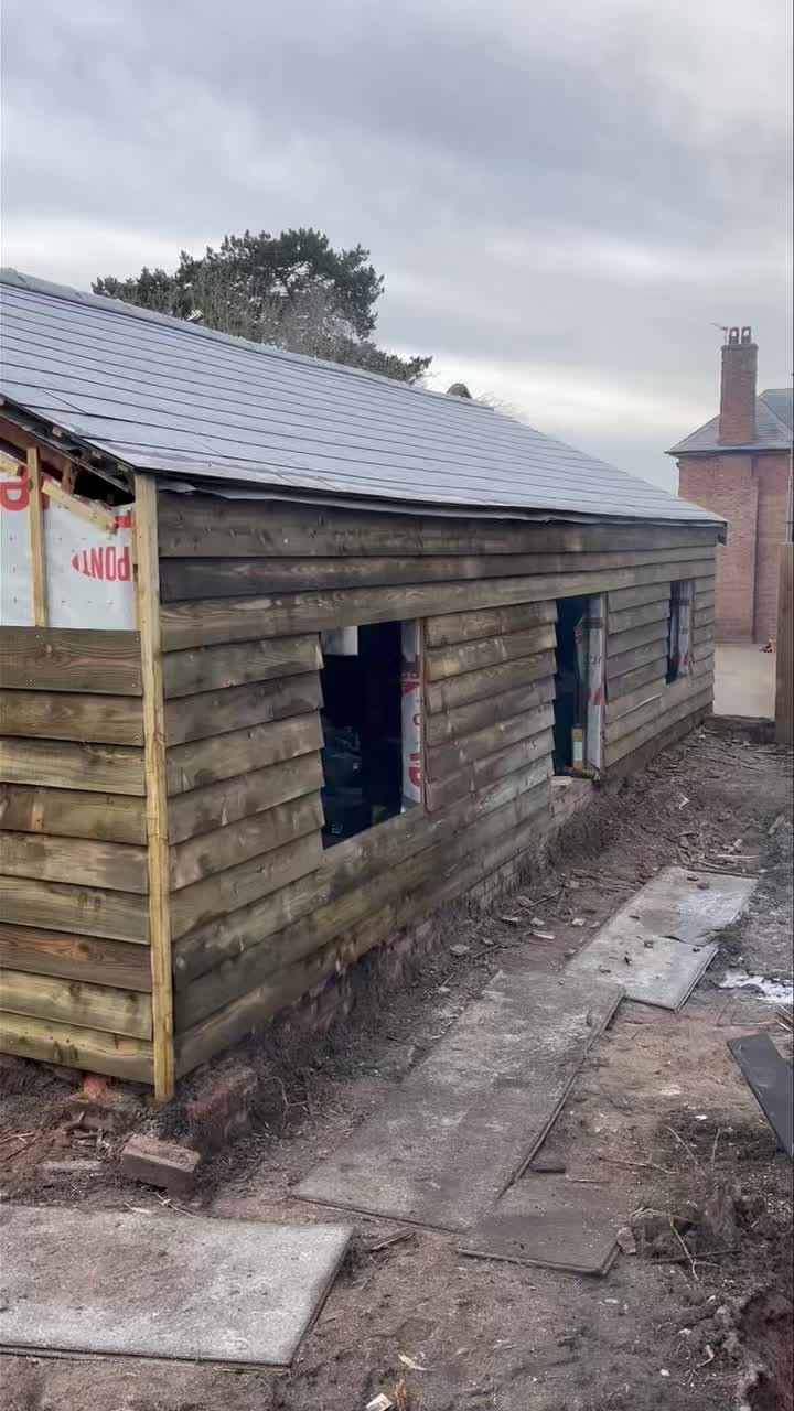 Another project we have on the go.
Rebuilding an old barn and turning into an office.
Looking forward to seeing this one complete..