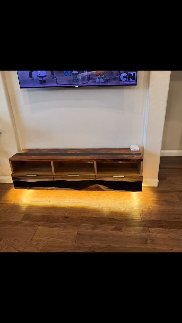 Sleek. Bold. One-of-a-kind. 🖤
Our handcrafted Monkey Pod + black epoxy floating TV stand turns any wall into a statement piece.
Because your entertainment setup deserves more than “just a shelf.”
#LuxuryWoodwork #HomeDesign