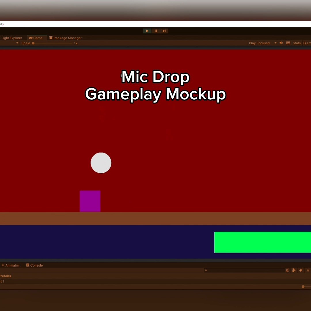 This weekend, we're participating in the #LudumDare53 #GameJam 🎮
The theme is "Delivery" so we're making an arcade-style experience where you have to give a good motivational speech 🎤 while dodging stage hazards like falling spotlights and tomatoes!
#ScreenshotSaturday #Unity #MadeInUnity #LudumDare #LDGJ #Saturday #Screenshot #SaturdayMood #SaturdayVibes #SaturdayMotivation #GameDev #IndieDev #IndieGameDev #IndieGame #NYMakesGames