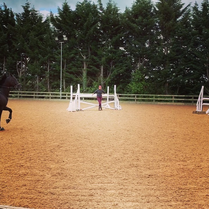 Bess felt so good today, thank you @abi.equi for videoing!
