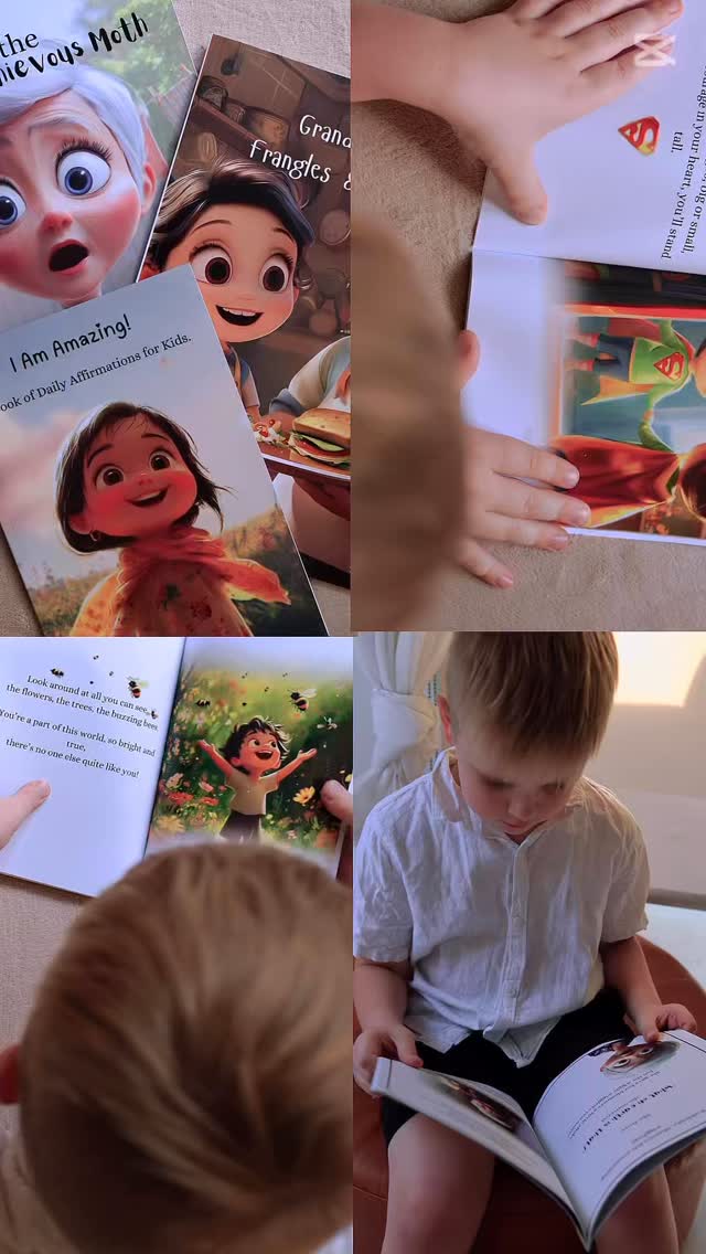 A few quiet pages, a whole lot of connection. 💛 There’s magic in reading together — especially when the story speaks to the heart.
#ReadingTime #MindfulMoments #ChildrensBooks #HeartfeltSeries