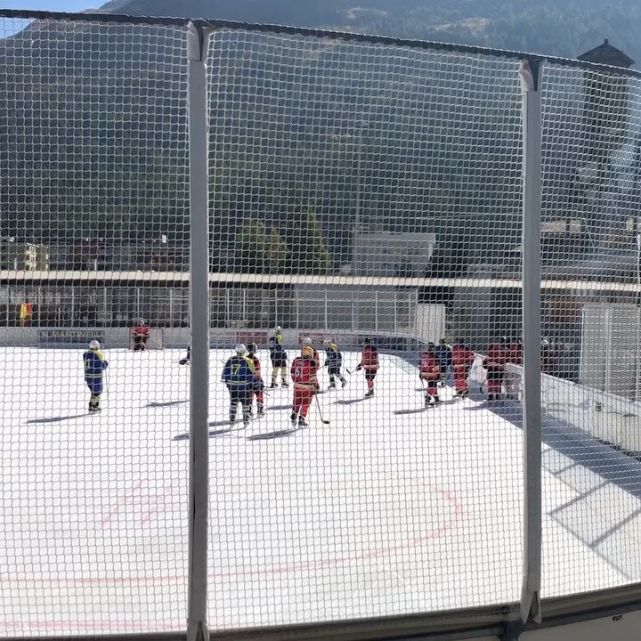 And the bells sound to end the period. Wait a second…the bells played on for five minutes. I nice serenade during the game.