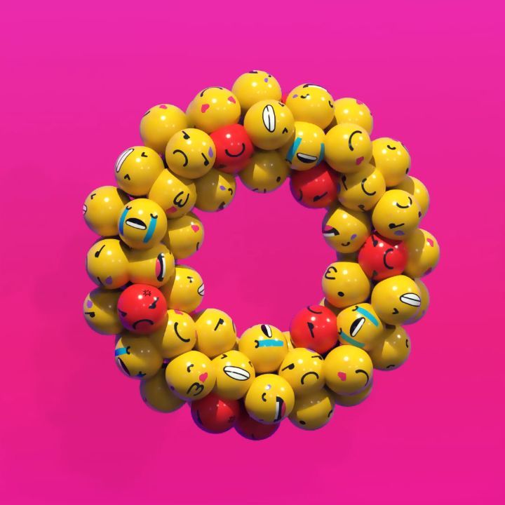 Em-0-ji Over the past few months, I've been getting more and more emoji replies from my friends due to lockdown. I bet many of you will have an experience like this! The emoji adds an element that's missing from text-based communication and we all understand. They're efficient so just use it instead of typing a paragraph.
Explored some option in Maya Mash, hope you like it.
Follow @eyeballanimation
#motiongraphics #36daysoftype07 #animation #motiondesign #aftereffects #design #art #graphicdesign #motion #typography_kerala #cinema #danimation #typochallenge #illustration #mograph #adobe #vfx #mdcommunity #motionlovers #dart #render #mgcollective #video #photoshop #cgi #graphics #motiongraphic #typography #creative #bhfyp