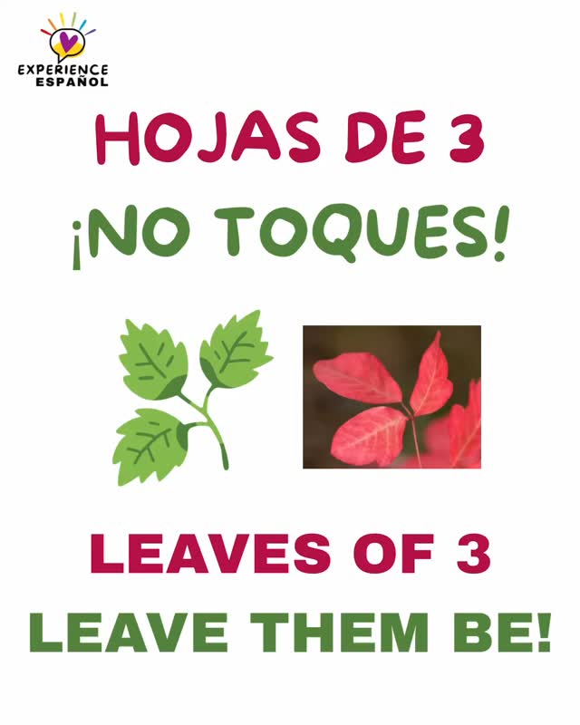 If you’re going on a hike with poison oak with the niños…