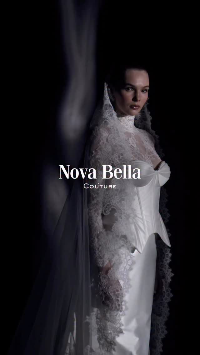 Not every gown is a moment.
Some are turning points.
Tailored to your shape, edged in lace, and crafted to hold your breath, then steal his. 🌓
Say yes to the one.
#novabella #novabellabridal #eclipsed #bridalgown #luxurybridal #couturebride #corsetdress #newcollection