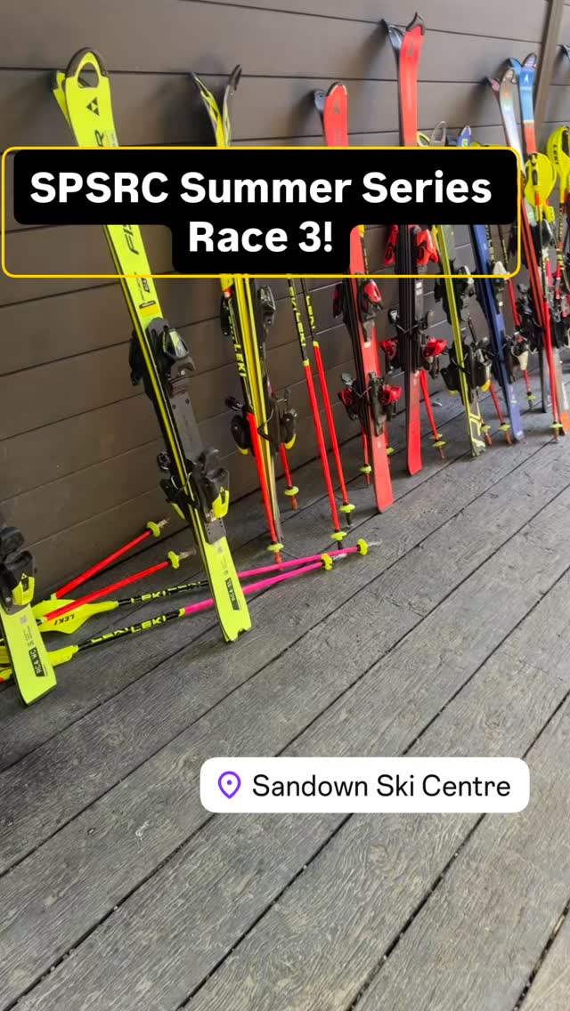 SPSRC SUMMER SERIES RACE 3!
The team took to the Sandown slopes again for the third of the summer series races. Well done to all the racers who took part! Competition was fierce, especially for the dual slalom!
Thanks for all the support from parents, helpers and organisers!
#spsrc #sandownparkskiraceclub #spsrcsummerseries
#spsrc #sandownparkskiraceclub #spsrcsummerseries