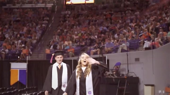 It is officially, official! I am extremely excited to accept my offer into the masters program at Clemson as well as a Design & New Media GA position with my family in @clemsontigers. We're back to being ALL IN this fall. #GoTigers