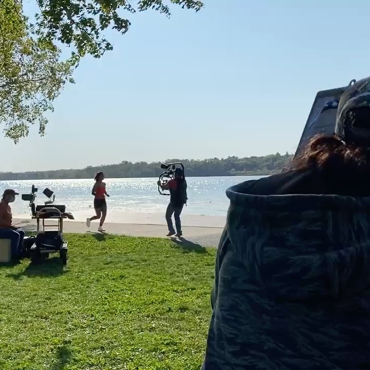 Spent the day running around.