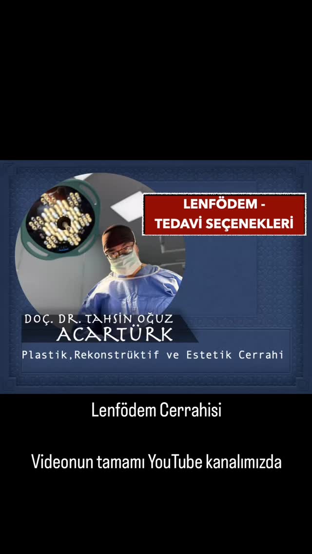 Lenfödem Hastalığı erken dönemlerden başlayarak cerrahi ile tedavi edilmesi gereken bir durumdur.
Lymphedema is a condition that requires surgical treatment starting from its early stages.
☎️+90 544 971 4801
Doçent Dr. TAHSİN OĞUZ ACARTÜRK
Plastik, Rekonstrüktif ve Estetik Cerrahi
@dr.oguzacarturk
#Lenfödem #filhastalığı #fizyoterapi #fizyoterapist #lipödem #lipedema #lymphedema #lva #plastikcerrahi #estetikcerrahi #izmir #istanbul #ankara #memekanseri #liposuction #mikrocerrahi #microsurgery #lenfödemcerrahisi #lenfödemterapisi #fiziktedavi