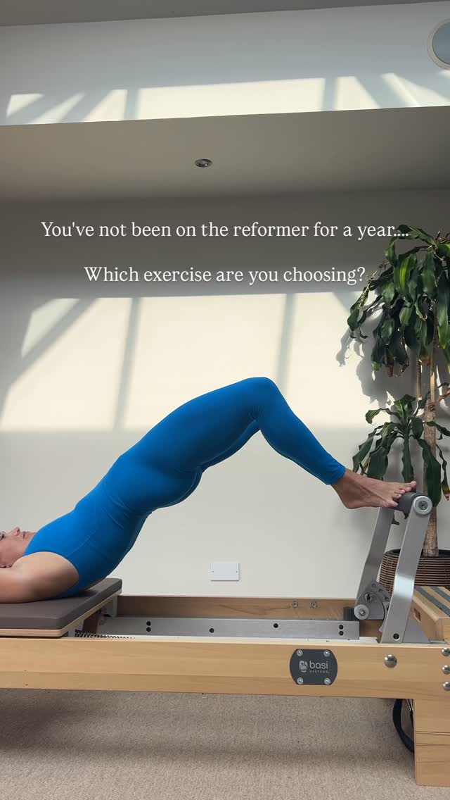It was between this and Short Spine...... which would you choose?!
Soooooo happy to be reunited with my reformer! #pilates #reformerpilates