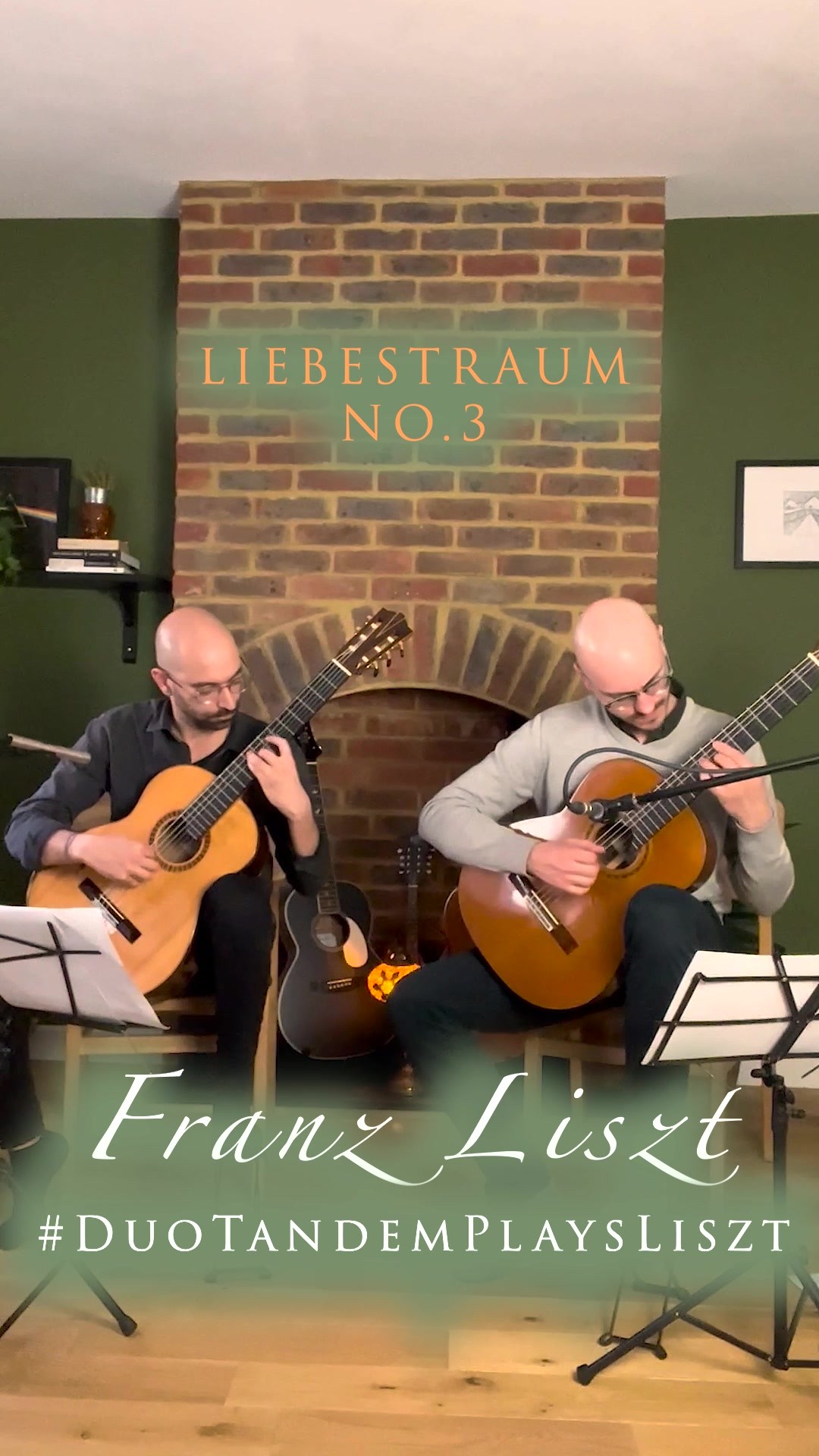 Excerpt from our upcoming arrangement of Liszt's Liebestraum No. 3! 😍🤘🎸🎸
#duotandem #classicalguitar #guitarduo #classicalmusic #guitar #liszt #arrangement #guitariscool #piano #instrumental #fingerstyleguitar #acousticmusic #nylonstringguitar #lovedream #lovesong