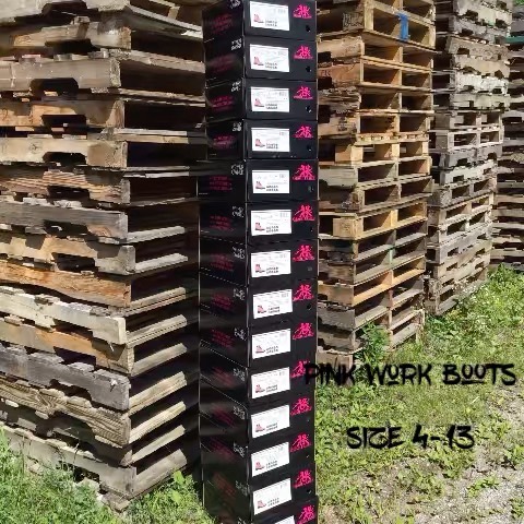 Pink work boots size 4-13
#TheOriginalPinkWorkBootCompany