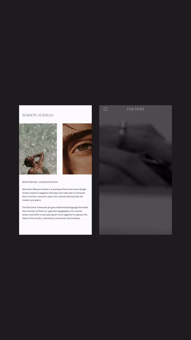 1/3 The Duke - A fully customisable website template for service-based brands that lead with refinement. Ideal for creative studios, boutique businesses and elevated professionals.
Available to purchase now on my Etsy store!
Website features:
• Fully customisable
• Responsive design for desktop, tablet and mobile
• Clean, elegant typography and intuitive structure
• No coding needed
• Pages include: home, services, about, portfolio, blog and contact
#websitetemplate #websitedesigns #websitedesigner #webtemplate