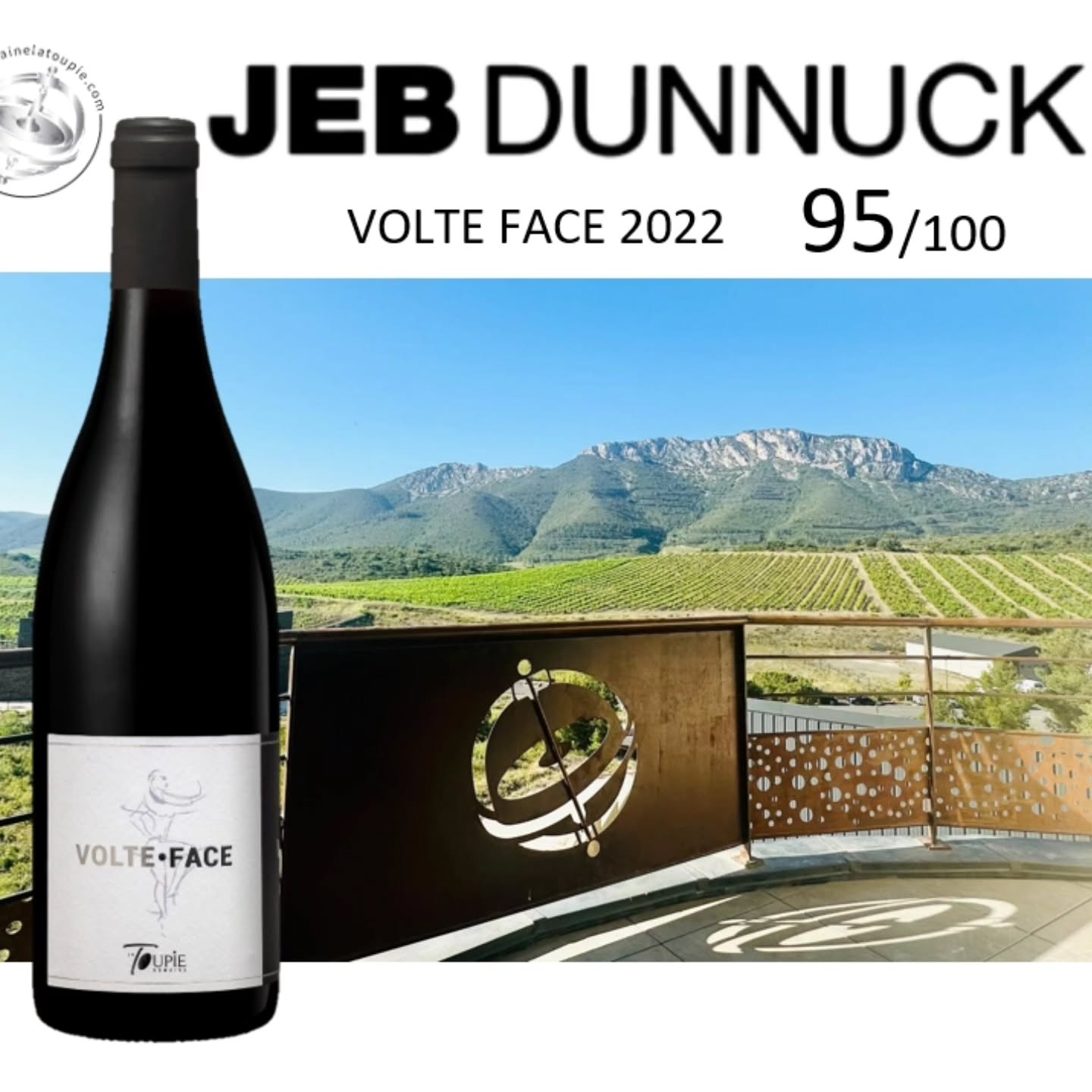 Une très belle note pour le millésime 2022 de VOLTE FACE!