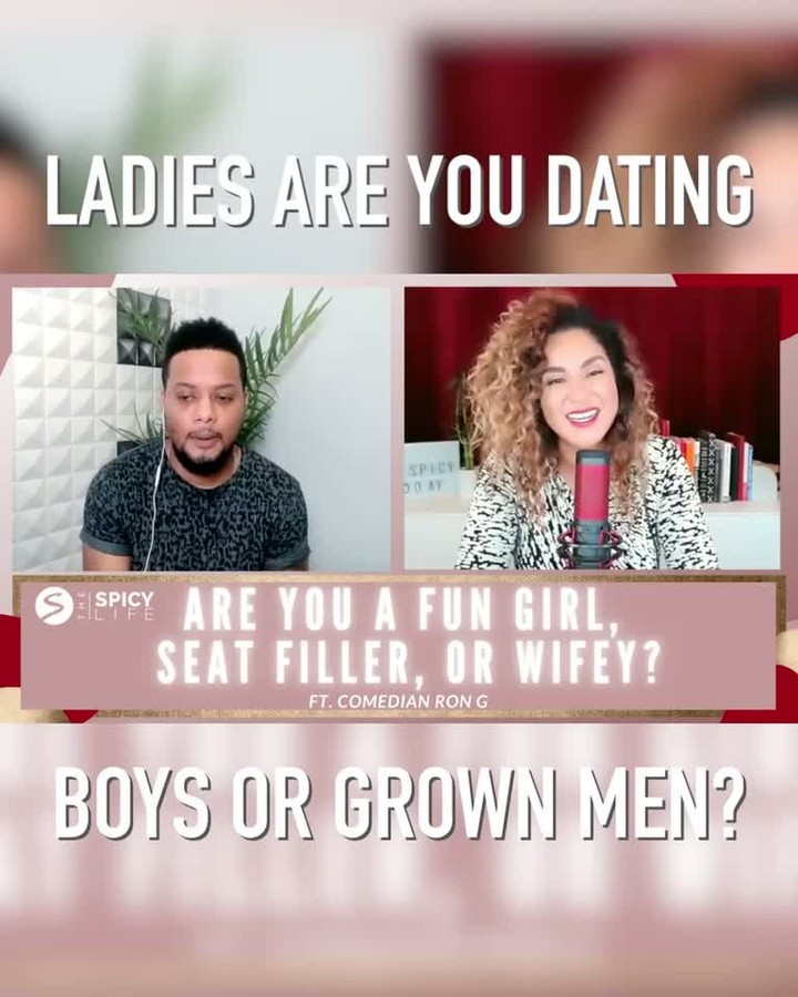 Find out if you are the fun girl, the seat filler, or wifey material in the mind of a man with Emmy award winning producer @comedianrong and our founder and CEO @spicymari on @thespicylife podcast (on all streaming platforms).⠀⠀⠀⠀⠀⠀⠀⠀⠀
⠀⠀⠀⠀⠀⠀⠀⠀⠀
Tune in as we share how to recognize the signs that you are in the wrong role, what positions women put men in, and how to get the position you want. ⠀⠀⠀⠀⠀⠀⠀⠀⠀
⠀⠀⠀⠀⠀⠀⠀⠀⠀
This is one episode that you don’t want to miss! Watch the entire episode on youtube or listen to the podcast on all streaming platforms.⠀⠀⠀⠀⠀⠀⠀⠀⠀
.⠀⠀⠀⠀⠀⠀⠀⠀⠀
.⠀⠀⠀⠀⠀⠀⠀⠀⠀
.⠀⠀⠀⠀⠀⠀⠀⠀⠀
Get social with us @thespicylife @spicymari Visit us at thespicylife.com⠀⠀⠀⠀⠀⠀⠀⠀⠀
Send your relationship questions to info@thespicylife.com⠀⠀⠀⠀⠀⠀⠀⠀⠀
⠀⠀⠀⠀⠀⠀⠀⠀⠀
#relationshipexpert #energyhealing #spiritualhealing #spiritualgrowth #healingvibrations #mataphysicalhealing #energywork #lightworker #highvibrations #divineguidance #PuposeMates #Powercouple #Love #passion #thespicylife #Dating #spicytips #relationships #relationshipgoals #relationship #couple #marriage #couplegoals #couples #romance #thespicylife