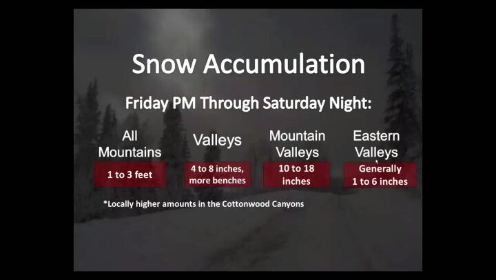 Big storm on its way! Check out this video from US National Weather Service #whitechristmas #winterstormutah