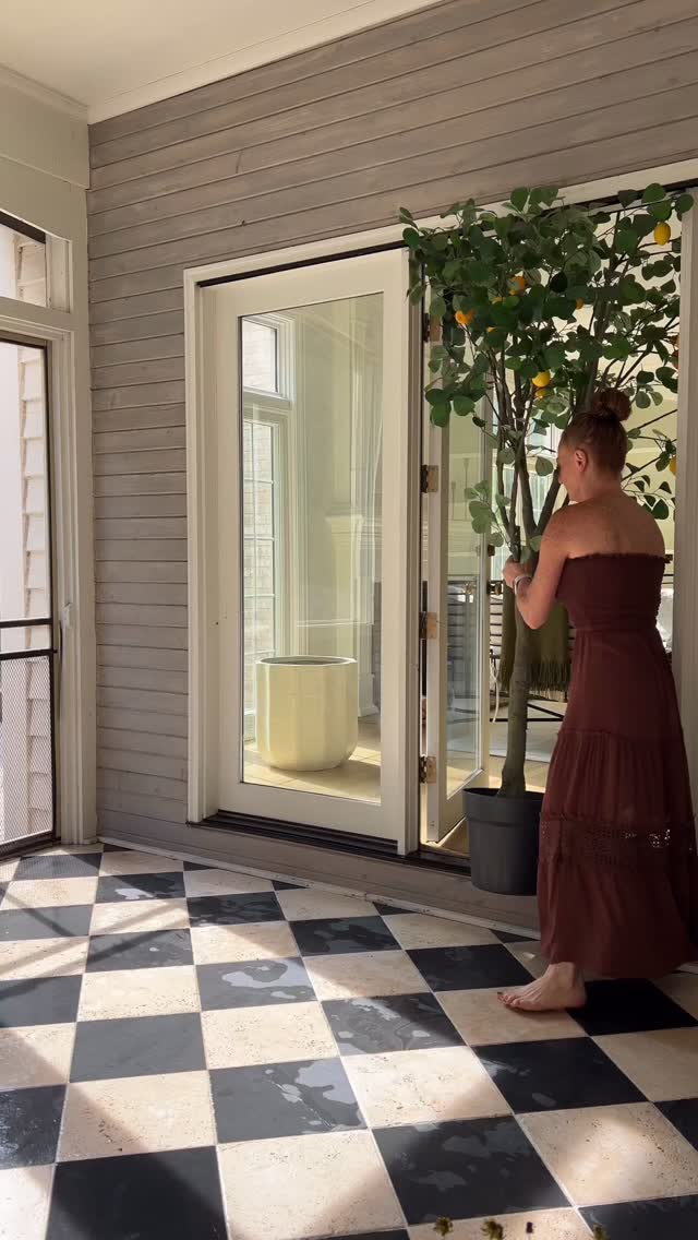 This isn’t supposed to be a pretty sunroom..
This is about creating a sense of Home I am longing for.. This is an emotional space that simply connects me with my roots.. This is story about love that knows no distance, a connection that inspires everything I do… This is about deeply missing my family…
This is the essence of every single old Home in my beloved city Aleppo...as you step into the space, you feel like you have journeyed through time.. greeted by serene sight: the gentle flow of water from central fountain, surrounded by lush gardens filled with citrus trees, a well as fragrant of jasmine flowers everywhere, the pattern stone tile that have so many stories to tell, the songs of the divine voice Fairouz through the windows, and the smell of the morning coffee…
This is simply my Syria at Home..
I love Design