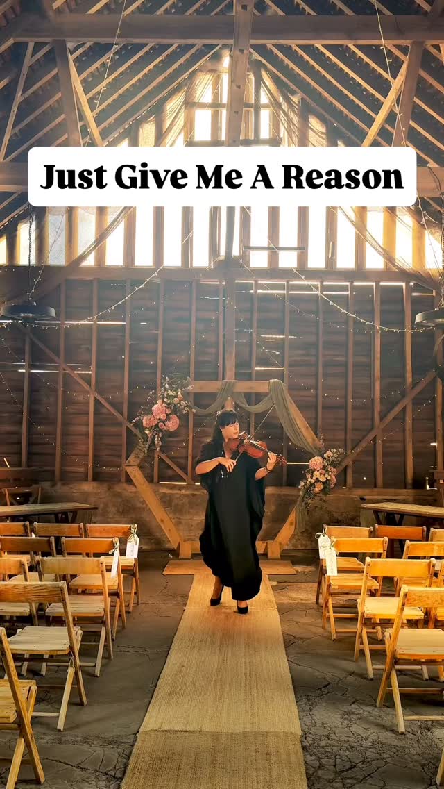 Just Give Me A Reason by P!nk!
This is a classic that I absolutely love and for some reason I was compelled to play it today when I was sound checking just before the ceremony of Phily & Katie started 🥰
Hope you enjoy it.
✅ If you would like to hear anything in particular let me know and I will add it to my special book of requests and I promise towards getting a demo recorded.
Congratulation K & P on your beautiful wedding day! What a fantastic venue, weather and people 🤩 - absolutely superb. 👌 🥰🥰
@lodgefarmbarns - one of my favourite wedding venues now! Truly fabulous acoustics and the staff are superstars. Everyone had a smile on their faces and they really cared about every detail. I really want to perform here again, so to all lovely couples getting married here, please don’t hesitate and get in touch for a quote today - I’m only round the corner. 🤩
#weddingviolinist #essexwedding #essexviolinist #thebarnsatlodgefarm #eppingviolinist #civilceremony
