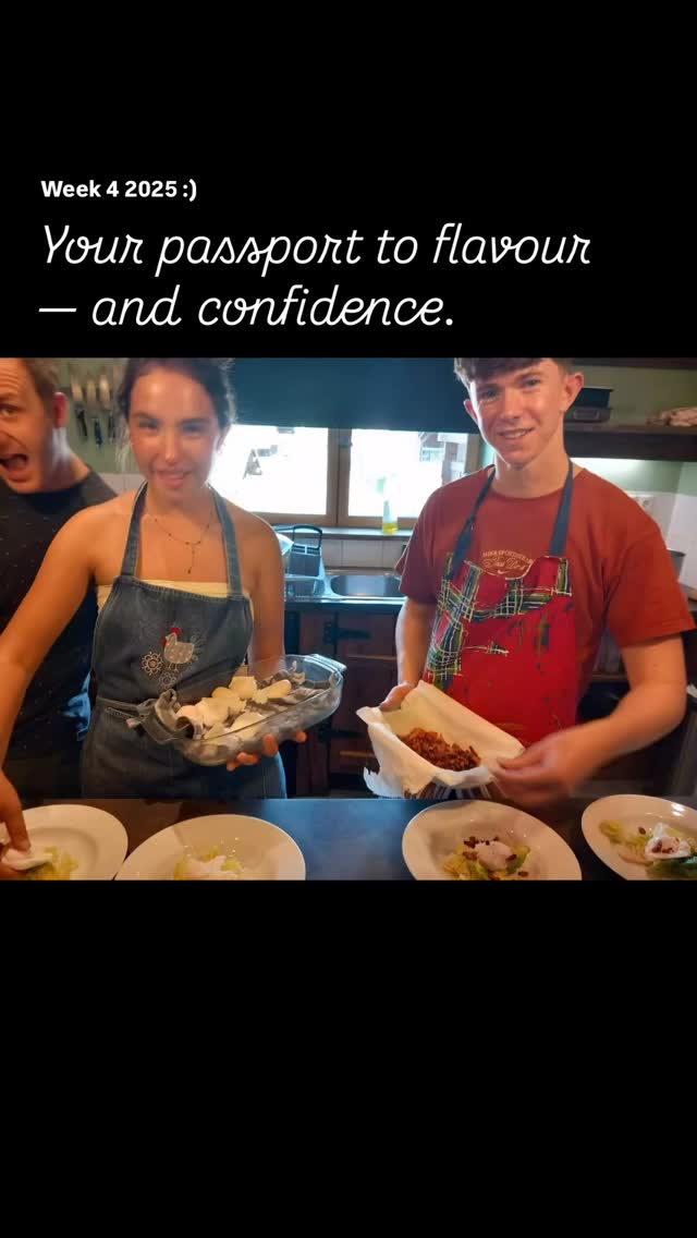 Your passport to flavour — and confidence. If you have teens (16 to 19) we have a few places left on our overseas 6 night Cookery Residential in the French Alps this October half term. We are DofE Assessors so this counts as part of the Gold Award.
Nearest airport is Geneva and we pick them up, all food, drink, tuition included and they’ll be staying in our luxury family chalet ! Only 10 students per course, suitable for beginners.
www.seasonitcookery.co.uk
Thanks Helen 🙂