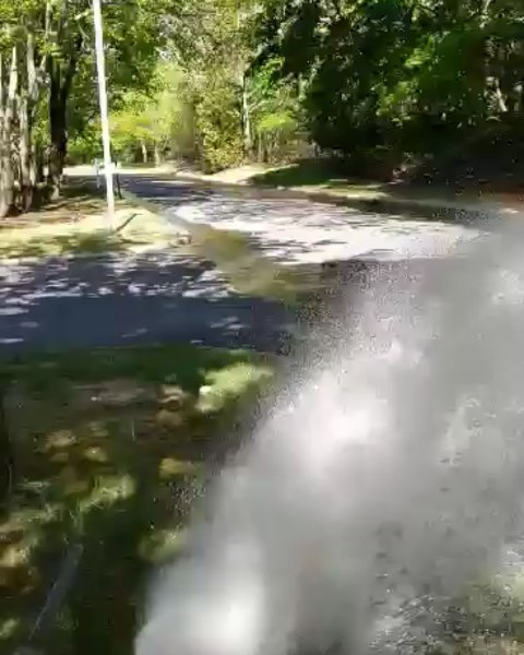 Annual fire hydrant flow test #jmefiresprinkler #firesprinklers #firesprinklerssavelives