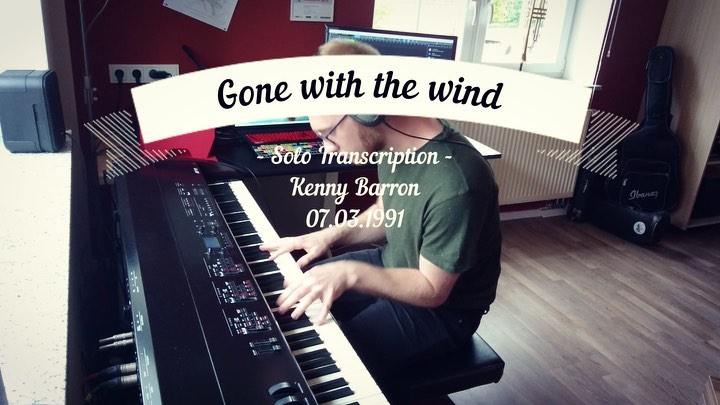 The last chorus of my transcription of Gone with the wind played by @kennybarron
The original recording is on the album People Time with Stan Getz
Thanks @walterlang_piano for sharing the tune with me 🙏
Full Video on YouTube link in the BIO
#transcription #pianosolo #kennybaron #stangetz #jazzsolo #solopiano #jazzduo #gonewiththewind #peopletime #kawaipiano
