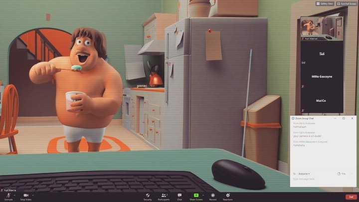 I’ve took some time to join @jeandenishaas 100 frame animation challenge, it’s always such a fun exercise!!! The themes this time were Quarantine or Unlucky! Check his youtube channel to see the other participants when the video drops ^^ #animation #cganimation #3danimation #characteranimation #characteranimationcommunity #zoom