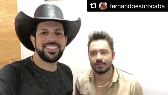 Pra quem acha que é mentira, o convite já está na página oficial deles no Instagram e no facebook.
#Repost @fernandoesorocaba (@get_repost)
・・・
Atenção, Terra de Areia! ⚠ Estamos chegando com a nossa turnê #SouDoInterior para animar a festa nacional do Abacaxi! Garanta o seu ingresso em www.entradadigital.com.br