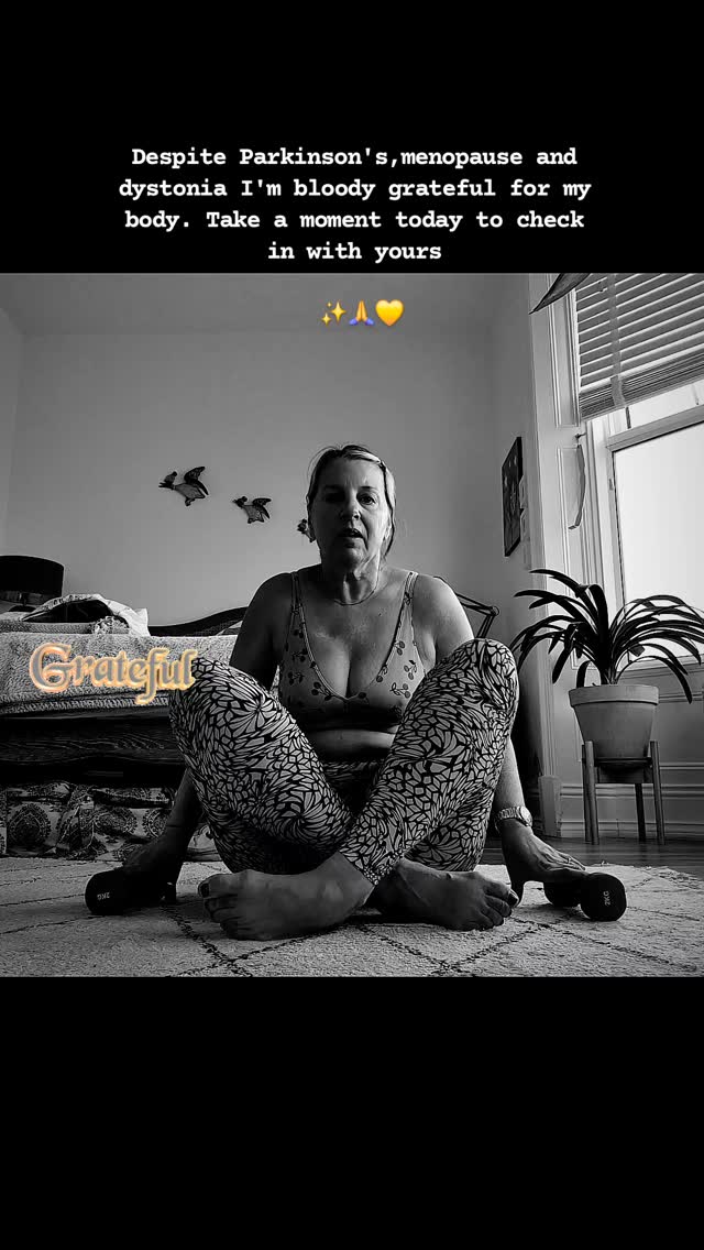 Despite a host of physical challenges, my body is doing its best for me every day. Practicing #gratitude is so helpful to manage #parkinsons, #pain, and #dystonia
What are you grateful for?