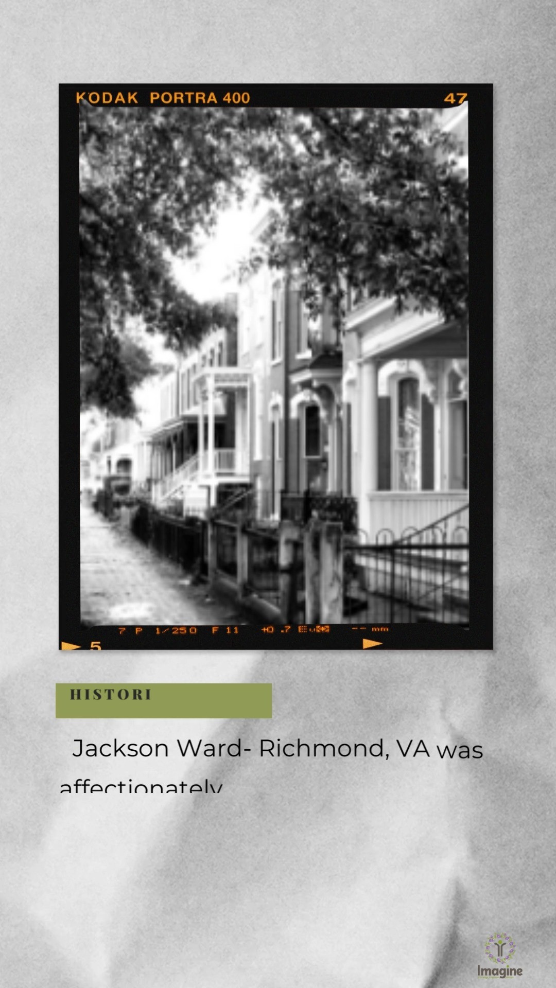 Jackson Ward- Richmond, VA was affectionately named the "Harlem of the South. The town was home to the first Black and woman-owned bank in the country, St. Luke Penny Savings, which was founded by entrepreneur and monumental figure Maggie L. Walker.
#historicblackneighborhoods #ImagineEtiquette #BHM #blackcommunities #blackwealth #entrepreneurs #blackbusinesses #richmond #jacksonward #womenowned #maggielwalker