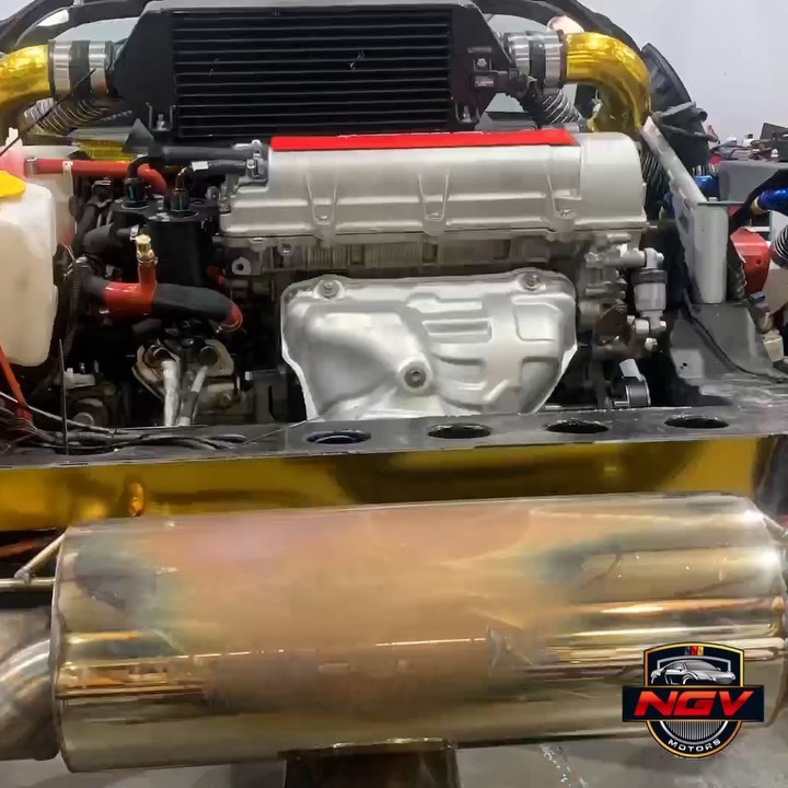 Today we started a timing cover re-seal job on this Lotus Exige. #lotus #lotusexige #trackcars #racecar