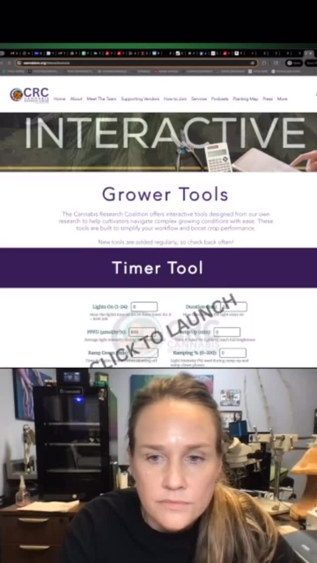 🚨Hey growers! 🚨
We just launched an interactive grower tool designed to make your life easier—and your crops healthier.
Introducing the Timer Tool ⏱️:
✅ Easily set start times, photo periods, and light cycles
✅ Calculate your Daily Light Integral (DLI) for maximum growth
✅ Plan ramp-up and ramp-down times to protect your HVAC system and mimic natural sunrise/sunset
✅ Works for both commercial and small-scale grows
This is just one of several interactive grower tools available exclusively for CRC members, including a planting map and fertilizer calculator.
Thanks to our supporting vendors, Membership is FREE for cultivators and Researchers and all you need is your email to get access.
No more guessing.
No more miscalculations.
Just precise, actionable data at your fingertips.
Sign up now and start optimizing your grow today!
*****Become a CRC member before Aug 27th and join us for our exclusive Growers call on Aug 28th with the research team!****
🔗in bio to join CRC!
#CannabisScience #Growers #cultivators #CannabisCultivation #HomeGrowers #CommercialGrowers #CannabisResearch #PlantScience #GrowSmart #IndoorGrow #CannabisCommunity