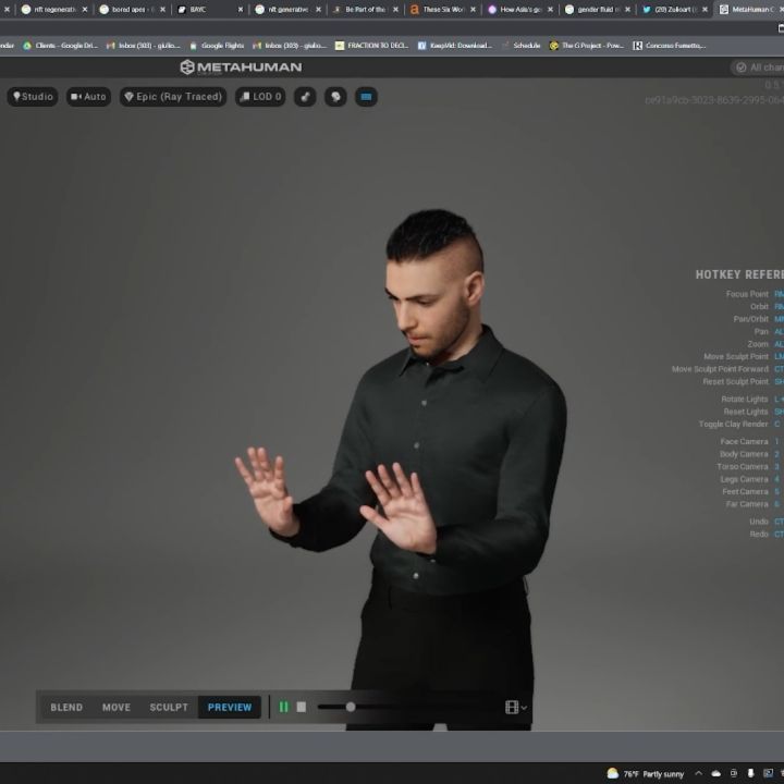 Me - metahuman
Besides he's much more expressive than I am.
I like that he burps and farts right after.
Accurate.
#meta #metahuman #me #unrealengine5