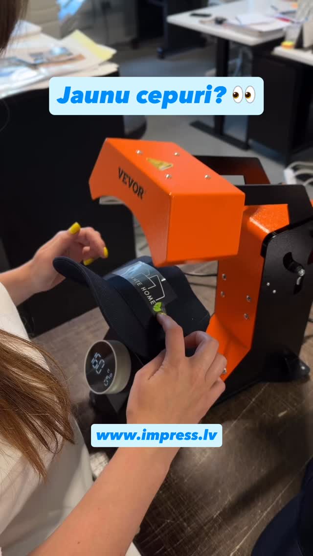 ‼️ Pie mums vari pasūtīt arī tikai 1 cepuri ar personalizētu apdruku 😎
#druka #atstajiespaiduarimpress #reklāma #apdruka #cepure #cepuruapdruka