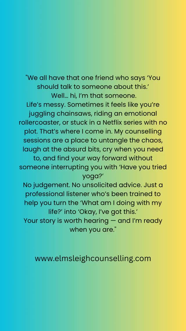 #elmsleighcounselling #counselling #therapy #mentalhealth #anxiety #stress #selfcare #health #uk