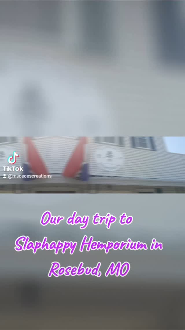 You gotta check out Slaphappy Hemporium in Rosebud, MO for all of your hemp needs. They have everything hemp from towels and clothes to gummies and drinks 😀 We made a day of it and had a blast! Special thanks to Katie (Go Wee Bee Farms) and John & Cara💜
#mscecescreations #rosebudmo #slaphappyhemporium
#hempfarmers #hempproducts