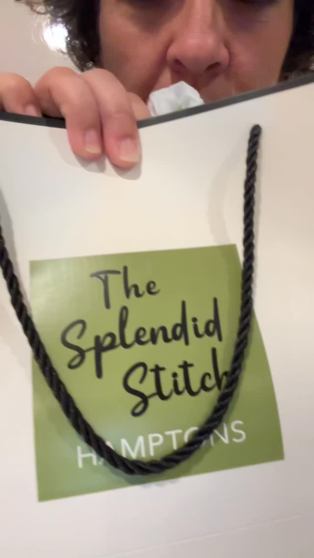 Takeaways from our trip to @splendidstitchhamptons:
1) I would go broke if I had a shop closer than 45 minutes to me
2) when it comes to threads, In @leighannestitches We Trust
3) every friend is just a stitcher who hasn’t stitched yet
3) needlepoint girlhood is just convincing each other to get the canvas
I snagged the @francesabel racquets @morganlfunk coming in hot with @goodpointneedlepoint
@katekam314 had the @rooneyandstitch of course
@jp.ndlpt had the oyster wreath x2! (Do you know the designer?!
@lindseykaskowitz was all over @thebookcanvas