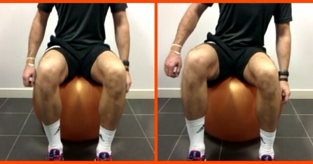 SB Single Leg Trunk Stability Bounce