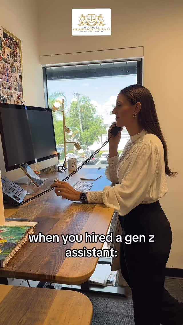 Sorry!!! 😙✌️
#Attorney #Assistant #Bestie #GenZ #Family #FamilyLaw #Lawyer #DivorceAttorney #Divorce #FamilyLawyer #Miami #MiamiLaw #MiamiLawyer #FloridaLaw #FloridaLawyer