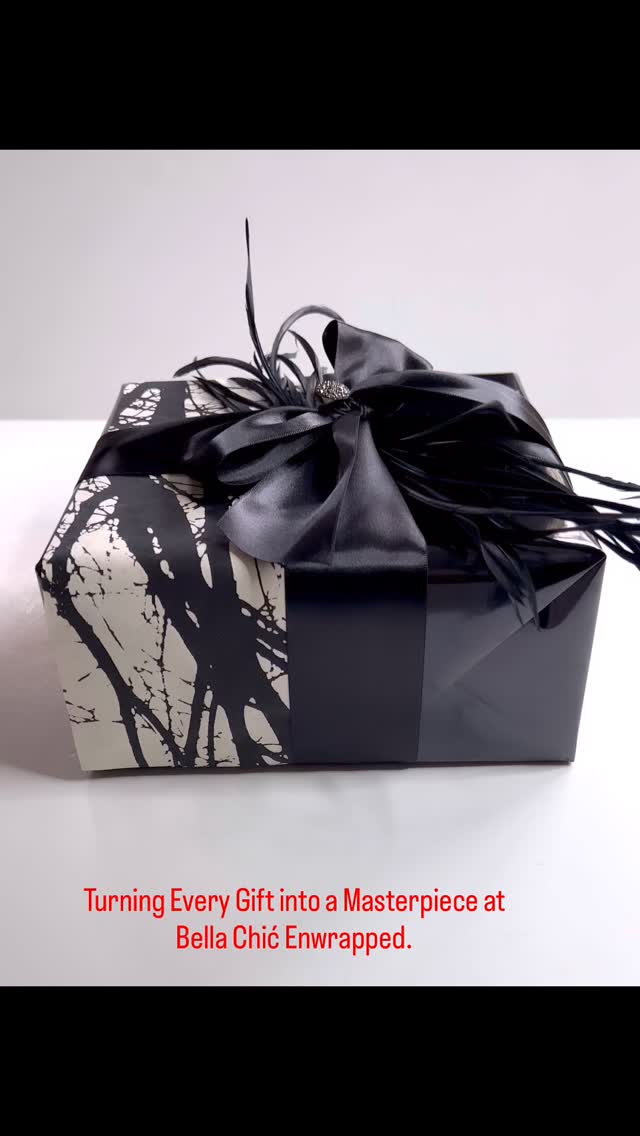 At Bella Chic Enwrapped, we believe every gift should make a statement before it’s even opened. Our signature black and cream designs, paired with handmade paper, rich textures, and exquisite embellishments, transform gifting into an unforgettable experience. We’re inviting new clients to discover the art of luxury gift wrapping — where your presents become part of the celebration itself. Whether it’s for personal occasions, corporate events, or curated holiday gifting, our attention to detail ensures your gifts stand out as works of art. Elevate your gifting game and join the Bella Chic Enwrapped family, where sophistication meets creativity.
#bellachicenwrapped_ #bellachicenwrappedgiftservices #luxurygiftwrapping #giftwrappingservice #professionalgiftwrapping LuxuryEmbellishments #BlackAndCream #GiftingElevated #LuxeRibbonLove #ChicAndWrapped #nextlevelwrappingskills