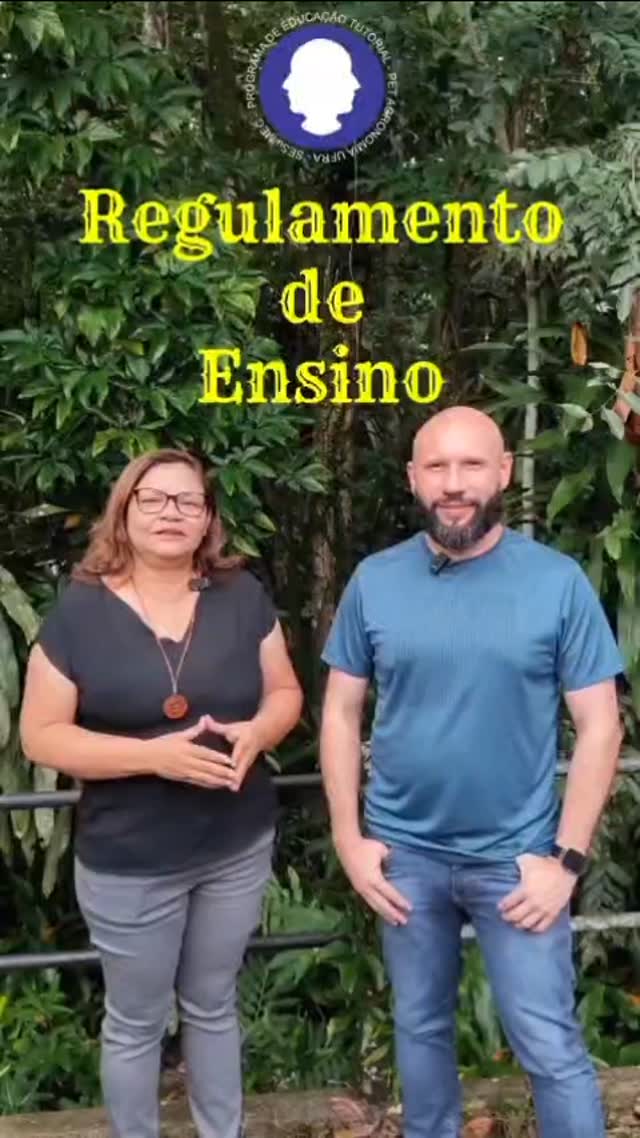 O PET Agronomia apresenta o Regulamento de Ensino da UFRA, ele é essencial para a boa convivência acadêmica e para o pleno exercício dos direitos e deveres de discentes e docentes.
Nesta série de vídeos, destacamos os principais pontos desse documento que norteia a vida universitária, desde matrículas até avaliações e trancamentos.
Assista, informe-se e compartilhe com seus colegas. Uma comunidade acadêmica bem informada é mais forte e consciente. 📚🎓
#PETAgronomia #UFRA #RegulamentoDeEnsino #AgronomiaUFRA