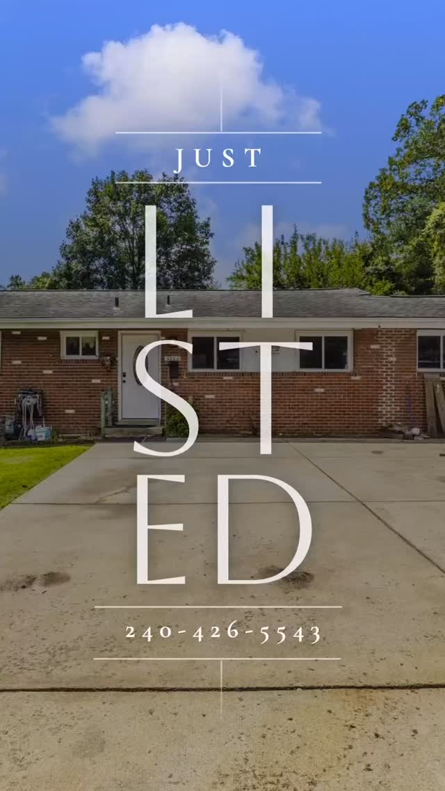 Calling all dreamers with a vision and imagination to reimagine! 🔨 JUST LISTED in Randolph Farms - 4802 Randolph Road Rockville, MD.