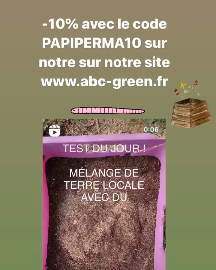 Le printemps s’est bien installé n’hésitez pas à faire un petit tour sur notre boutique en ligne ▶️lien dans la bio et profitez du code promo PAPIPERMA10 🤗. Merci @papi_permaculture !!! #potagerencarrés #potager #potagerbio #compost #recycle #recyclage #vegetables #garden #ecologie