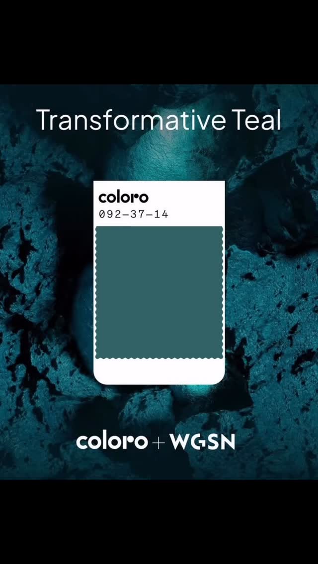 🩵Did you know that firms like WGSN and Coloro have already identified Transformative Teal as a strong candidate for leadership in 2026?
Pantone generally advertises its colour of the year in the first half of December, just before the Christmas festivities,
But much earlier studies and predictions are made… Transformative Teal is the all time- favourite - a tone that combines blue and aquatic green, evoking nature, regeneration and sustainability
Do you like it? I love it!
#colouranalysis #colouranalyst #colorimetria #transformativeteal2026 #coloro #wgsn #colouroftheyear2026 #colouranalysisoxfordshire
I present is the Favourite: a tone that combines blue and aquatic green, evoking nature, regeneration and sustainability