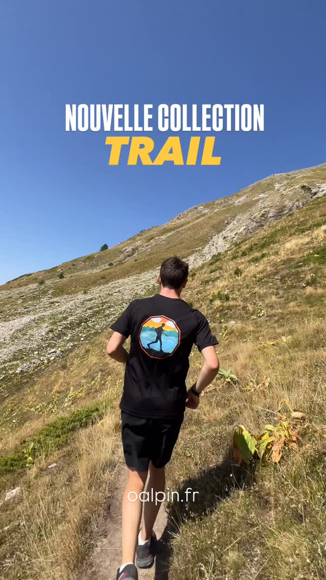 Découvrez notre nouvelle TRAIL 🏔️ Des tee-shirts de sports inspiré de nos paysages et fabriqués à 100% en Polyester recyclé ♻️ !! Disponible dès maintenant sur notre boutique en ligne 🛍️ oalpin.fr #oalpin #hautesalpes #vêtement #ecoresponsable #localproduct #local