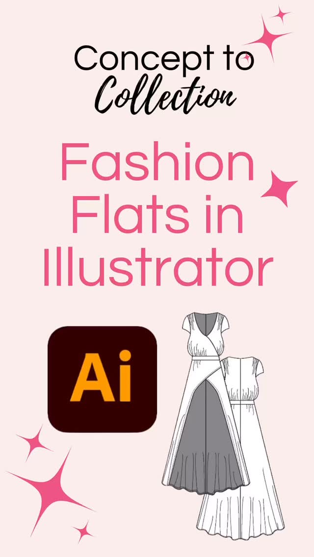 Fashion flats in Illustrator are the fastest way to get professional results.
Here’s why:
🖋️The Pen + Brush tools give you sharp, consistent lines that look polished every time.
🖌️Custom brushes (zippers, gathers, stitching, and other details) save hours and make a huge visual impact.
✨ Working in vector format means your sketches stay crisp and editable at any size.
✅Showing front and back views ensures factories understand your design clearly.
When you use Illustrator the right way, flats stop being a time drain and start becoming a powerful part of your tech pack workflow.
📌 Save this for your next sketch session. What detail do you struggle to draw the most on your flats?
#fashiondesigner #freelancefashiondesigner #fashionconsultant #fashiondesign #technicaldesign #fashionflats #fashiondesigntips #adobeillustrator