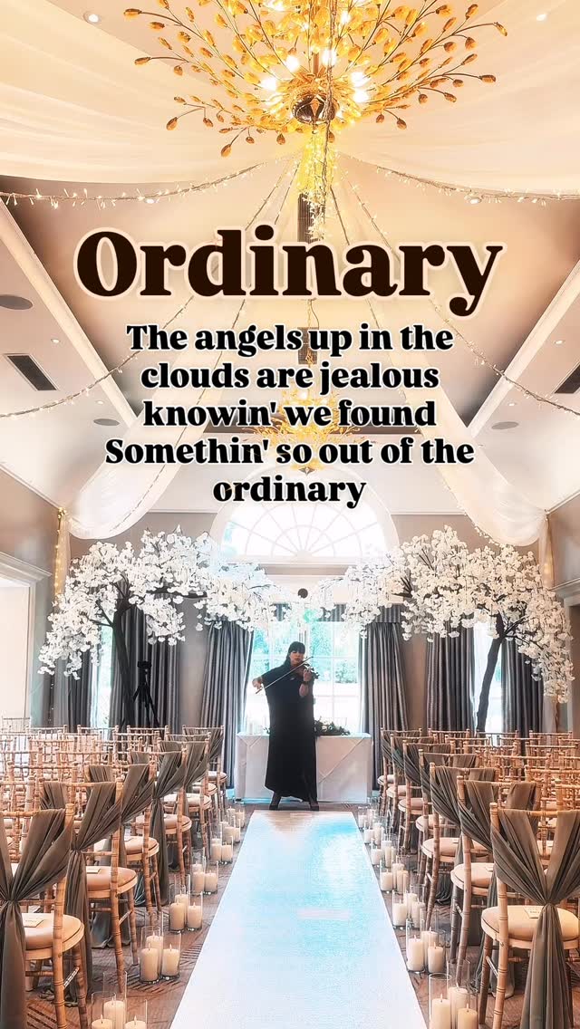 I’m really enjoying Ordinary in the 2025 Wedding Season! 🤩
What do you guys think? 🥰
@royal_berkshire 👍🎻
#weddingviolinist #weddingmusic #ordinary #royalberkshire #essexweddings #violinist