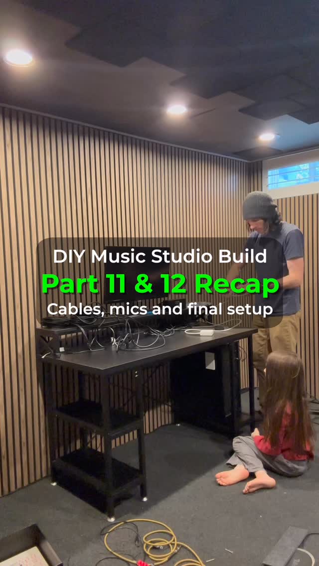 Quick recap from Parts 11 & 12 of my home studio build
Thank you so much for checking it out!
🎵 Song: “A Beautiful Day” from my album A Wandering Mind.
#homestudio #guitar #piano #drums #audiogear #musc #indiemusician #shortsvideo