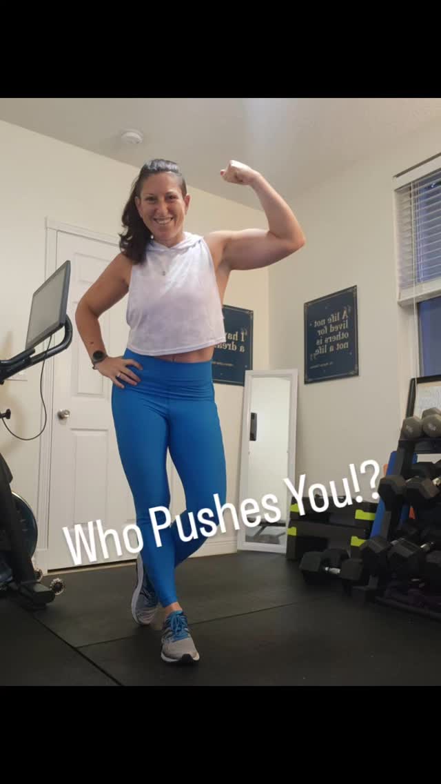 "Who pushes you?" 💭
For years, my “coach” was… me.
And let’s be honest — me is a terrible coach when you are just getting started.
Me says, “We’ll start Monday.”
Me says, “One missed workout won’t hurt.”
Me says, “Nachos are basically a protein source.”
Shockingly, that didn’t get me far.
So, I finally hired a real coach.
She eliminated my excuses with her presence alone and gave me someone to lean on when I struggled.
She had simple answers to my questions that helped me break through so many blocks!
If you’re tired of playing both athlete and coach in your own fitness journey… get yourself someone who will push you, challenge you, and call BS when you need it.
📩 DM me “PUSH” and let’s see if I’m that coach for you.
#womanup #momstrong #menopause #over40 #menopausal #soccermom