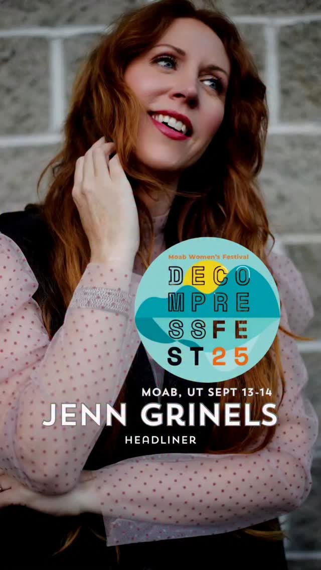 I’m SO EXCITED and honored to be headlining this year’s Moab Women’s Festival, the Decompress Fest!!! The festival promises two days of entertainment (I’ll be playing day 2/Sunday), workshops, and celebration under the wide Moab sky. From breathwork to live music, off-road adventures to hands-on art, this is your space to recharge, reconnect, and remember what matters.
AND!! Special 1 Day SALE today
August 14th! Tickets 25% off.
Prices go up August 15th! Head to www.moabwomensfestival.org
See you in stunning Moab, Utah!!
@moab_womens_festival #moabwomensfestival #moabwomensfestival2025 #decompressfest #moabfestival #moabevents #moab #musicfestival #jenngrinels #moabutah